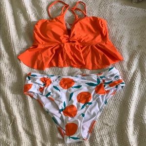 Large tankini set